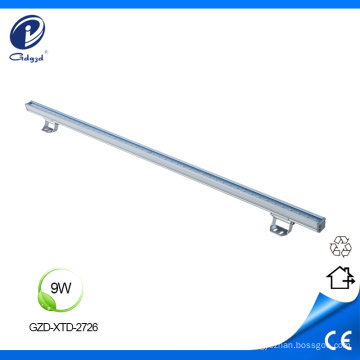 Standard DMX512 control 9W aluminum led strip light